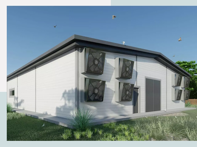 Строительство птичников в Боре