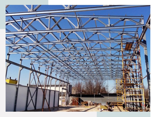 Строительство цехов в Бор от 623 руб. под ключ