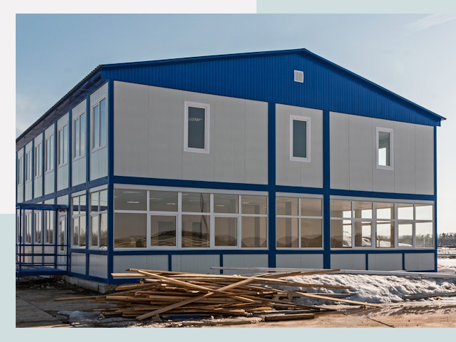 Строительство магазинов в Боре