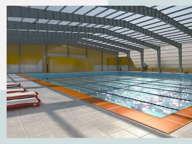 Строительство крытых бассейнов в Боре