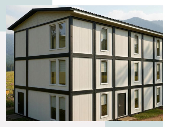 Модульные общежития в Боре