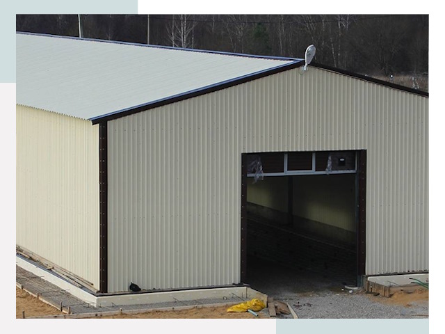 Строительство гаражей в Боре