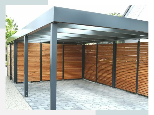 Навесы для парковки в Боре