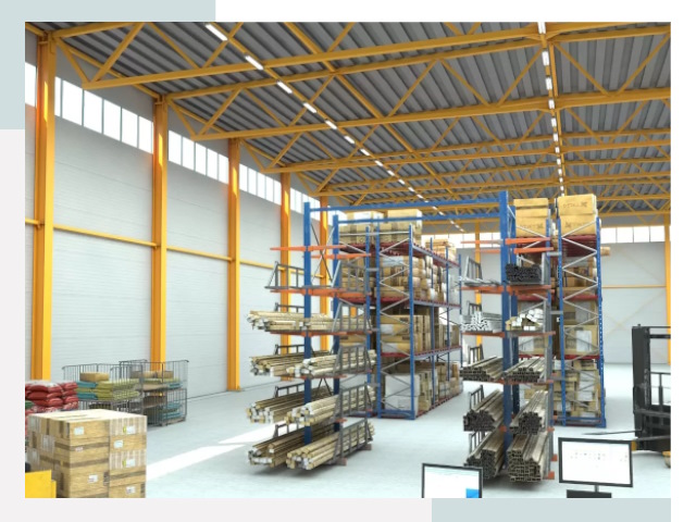 Типовые ангары в Боре