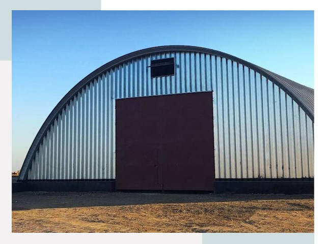 Арочные ангары в Боре