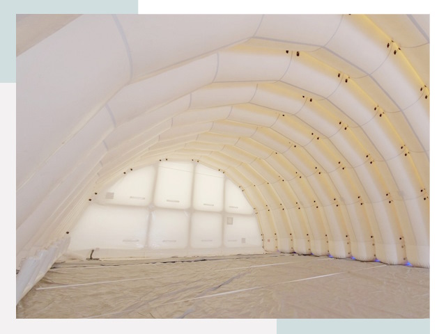 Пневмокаркасные ангары в Боре