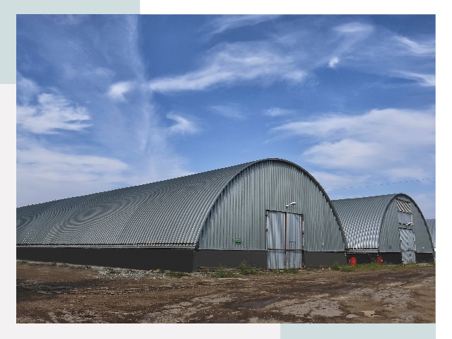 Сборные ангары в Боре