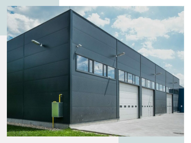 Модульные ангары в Боре