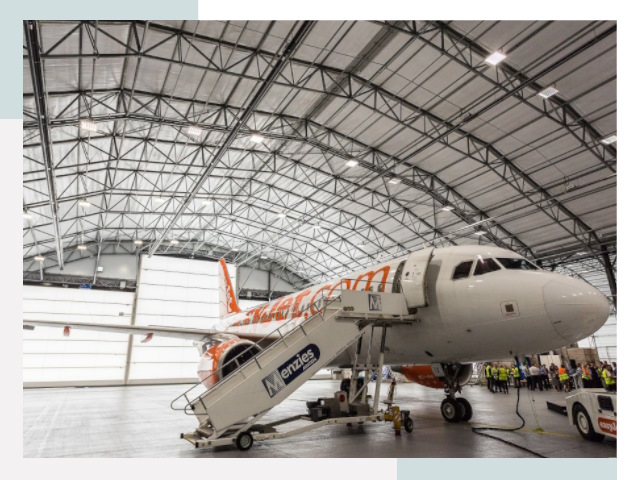 Авиационные ангары в Боре