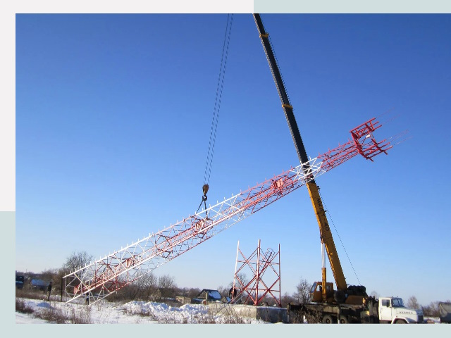 Строительство башен связи в Боре от 623 руб.