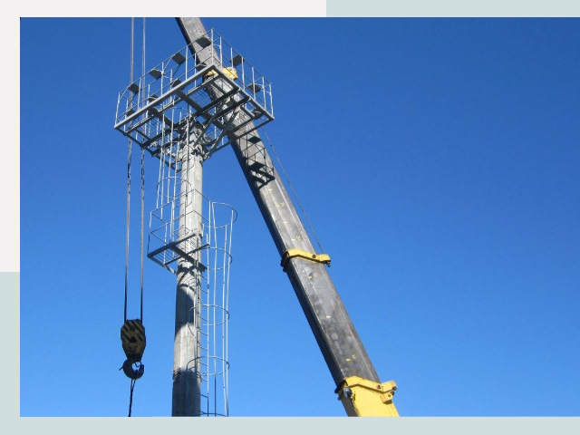 Монтаж осветительных мачт в Бор от 623 руб.