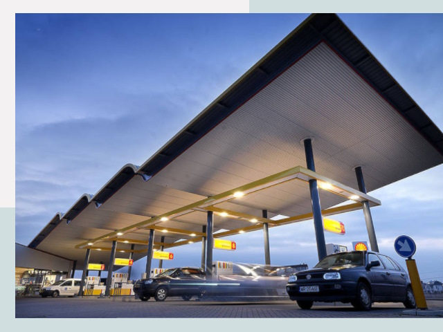 Навесы для АЗС в Бор от 623 руб. - Защита и комфорт