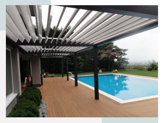 Перголы в Боре