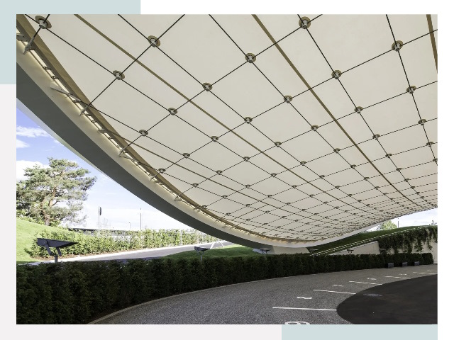 Мембранные конструкции в Боре