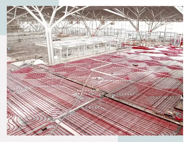 Отопление ангаров в Боре