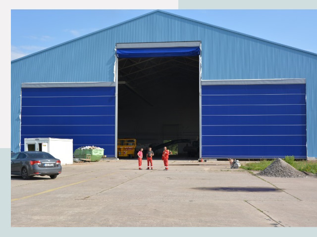 Ангарные ворота в Бор от СтальСтрой-Бор по цене 623 руб.