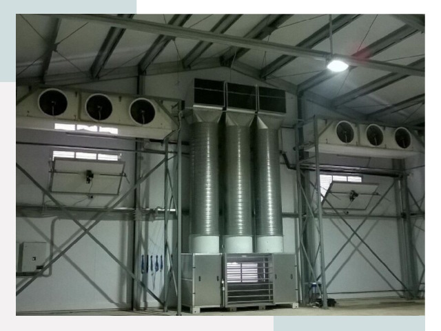 Инженерные системы для ангаров в Боре