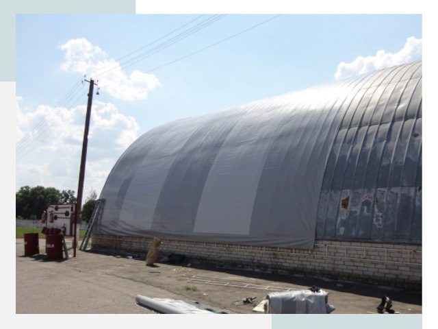 Ремонт ангаров в Боре