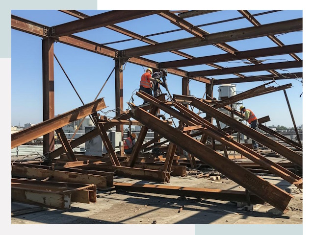 Демонтаж металлоконструкций в Боре от 623 руб.