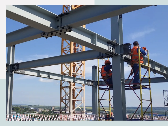 Монтаж металлоконструкций в Боре