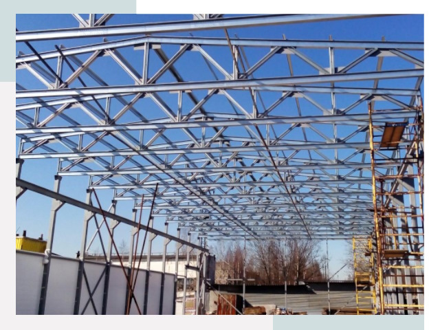 Металлокаркасы для складов в Боре