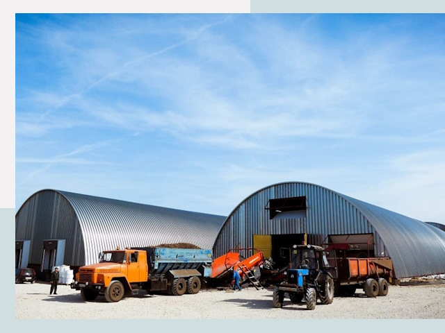 Ангары для спецтехники в Боре