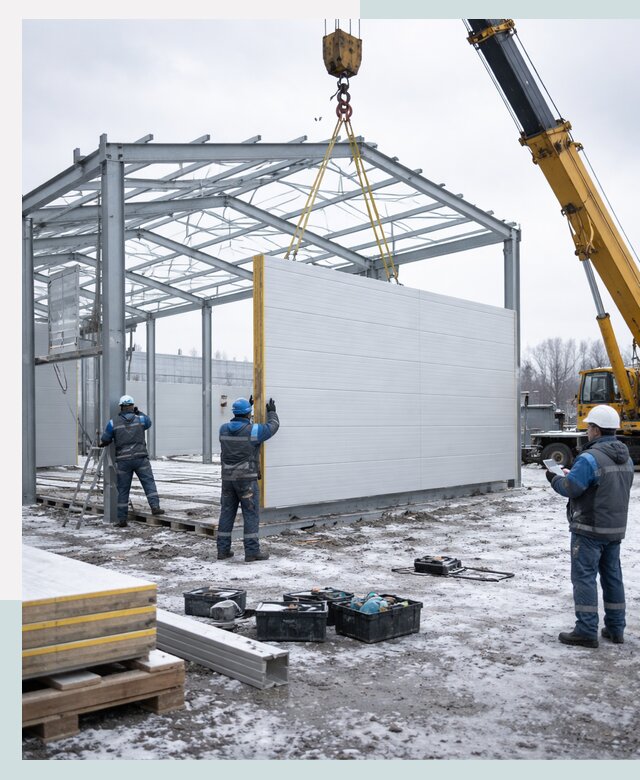 Строительство холодильных складов под ключ в Боре