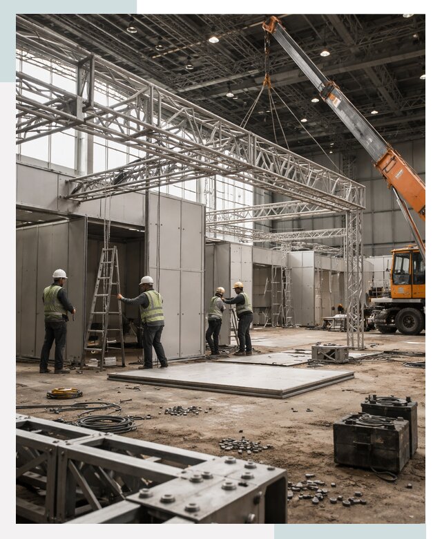 Строительство выставочных павильонов в Боре от 36365 р.| СтальСтрой-Бор